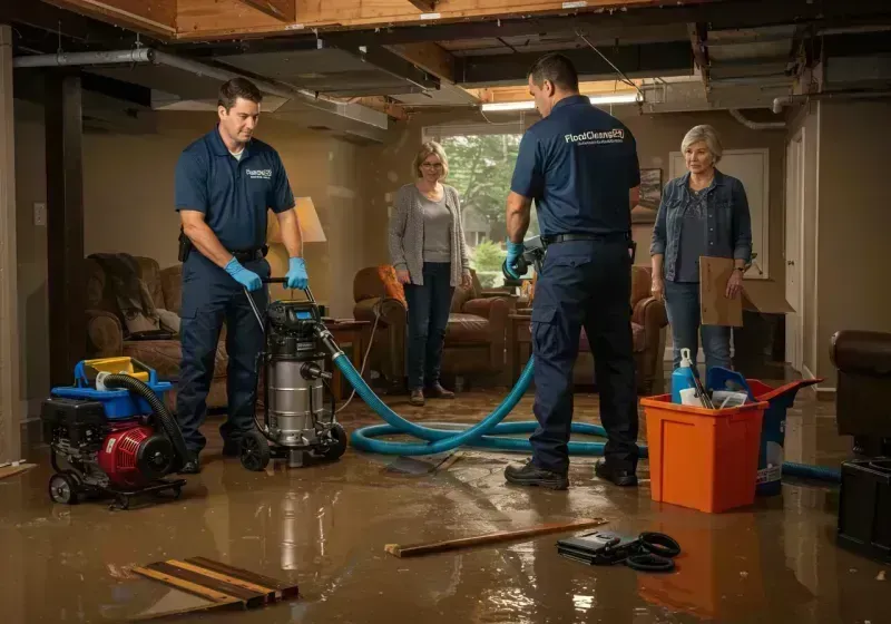 Basement Water Extraction and Removal Techniques process in Uniontown, AL