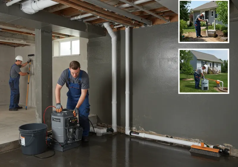 Basement Waterproofing and Flood Prevention process in Uniontown, AL